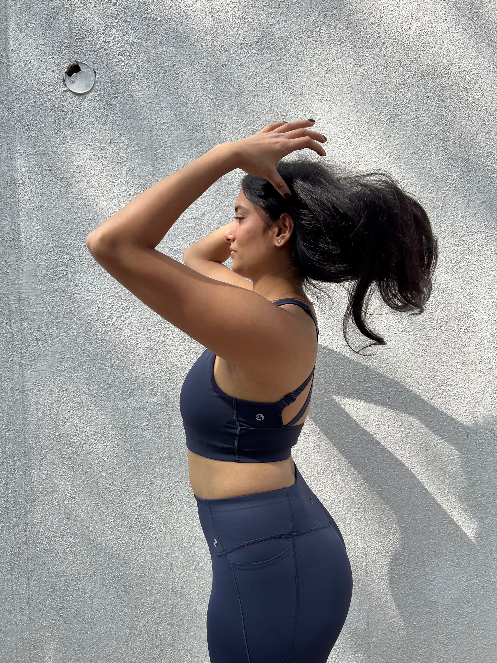 Origins Sports Bra Deep Navy - Moodstr