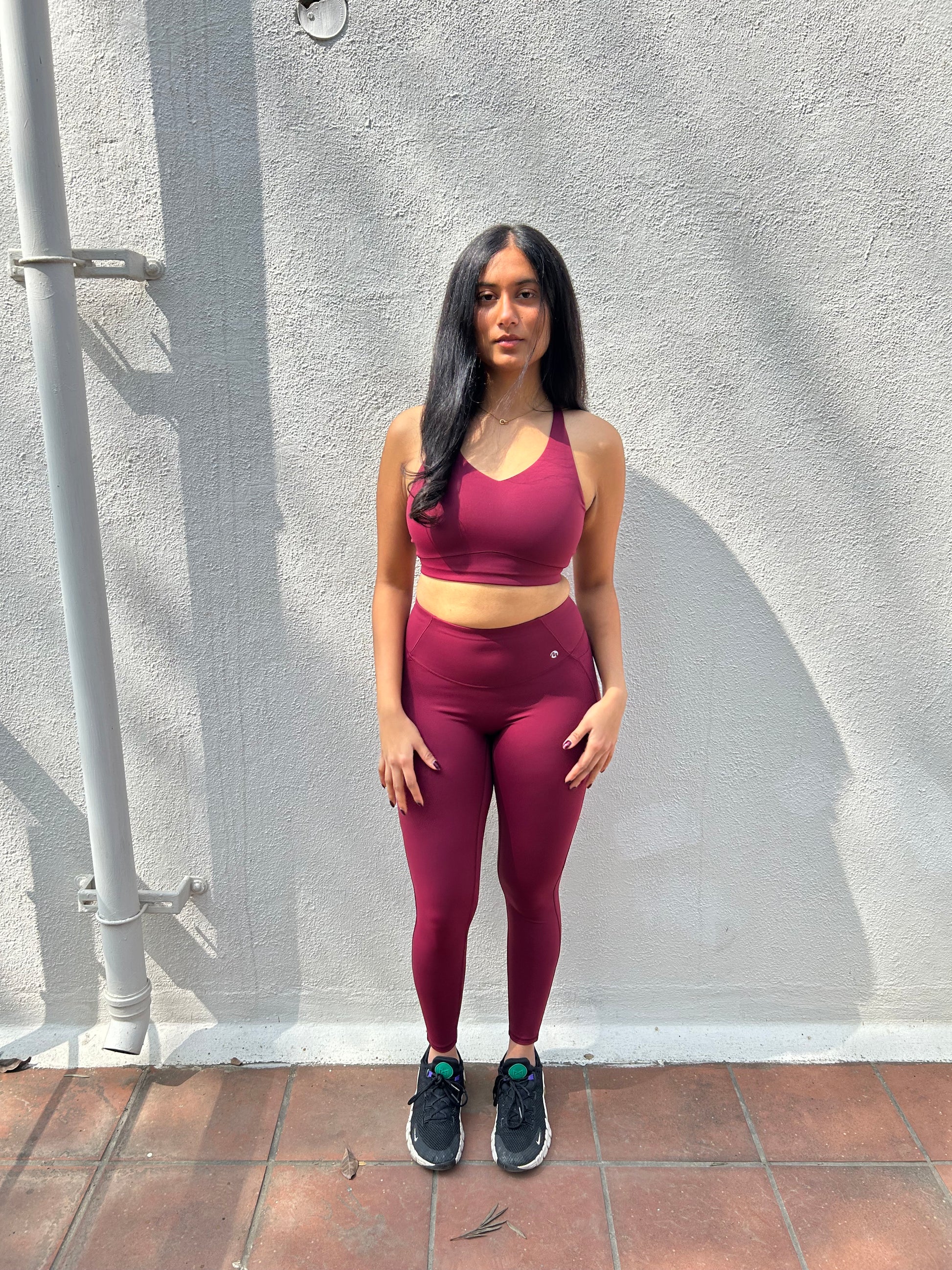 Origins Leggings Rich Wine - Moodstr