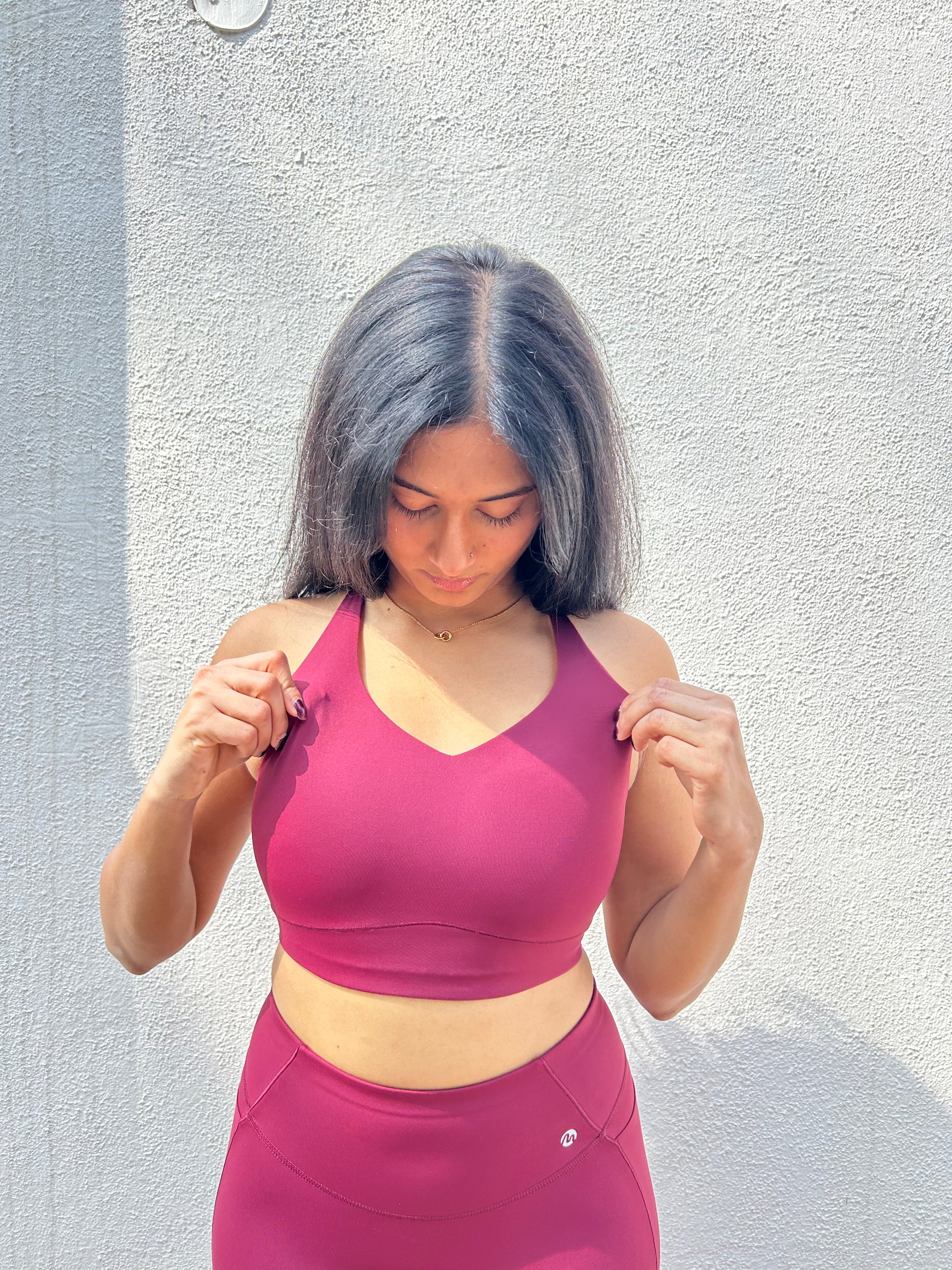 Origins Sports Bra Rich Wine - Moodstr