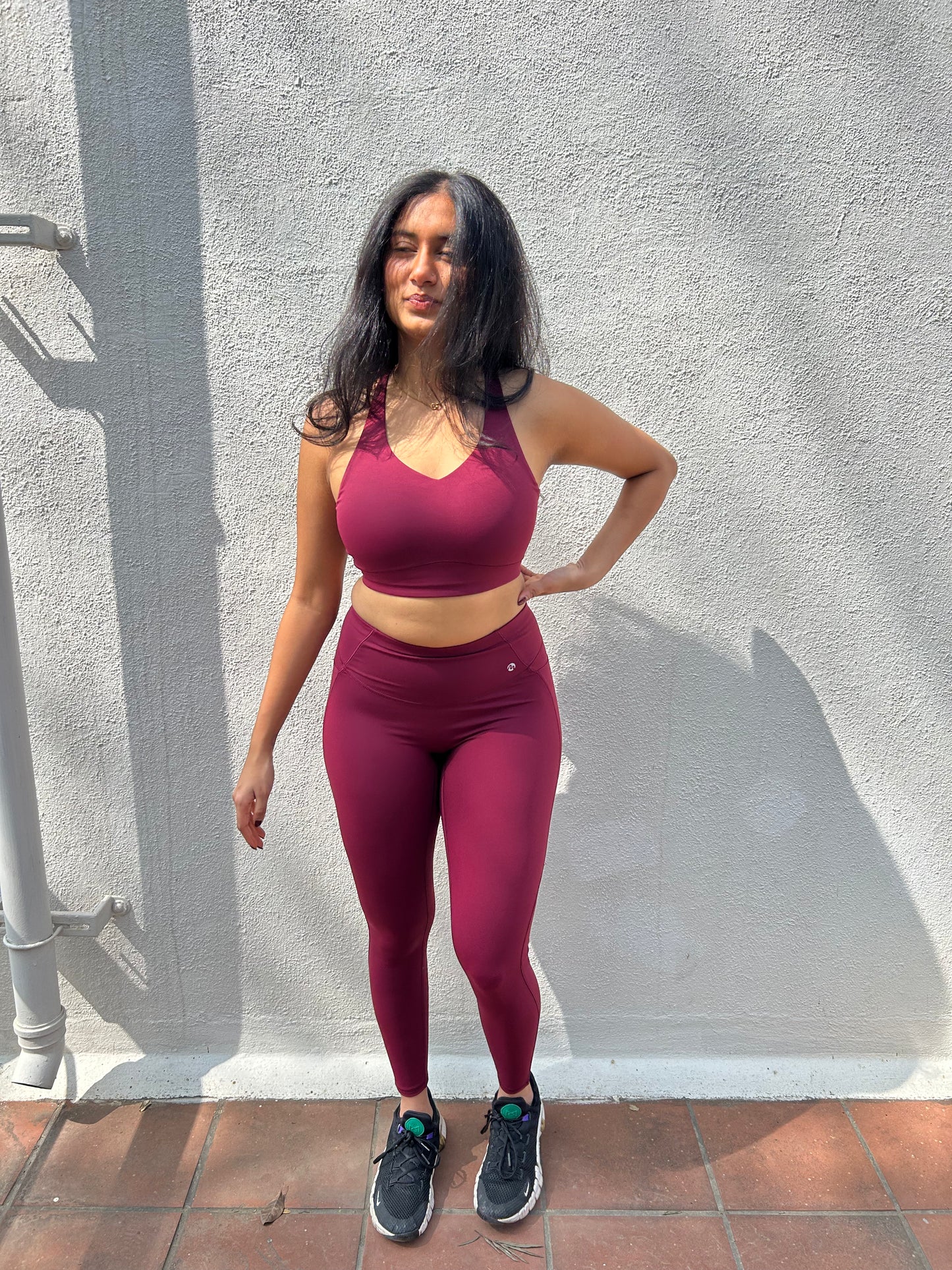 Origins Leggings Rich Wine - Moodstr