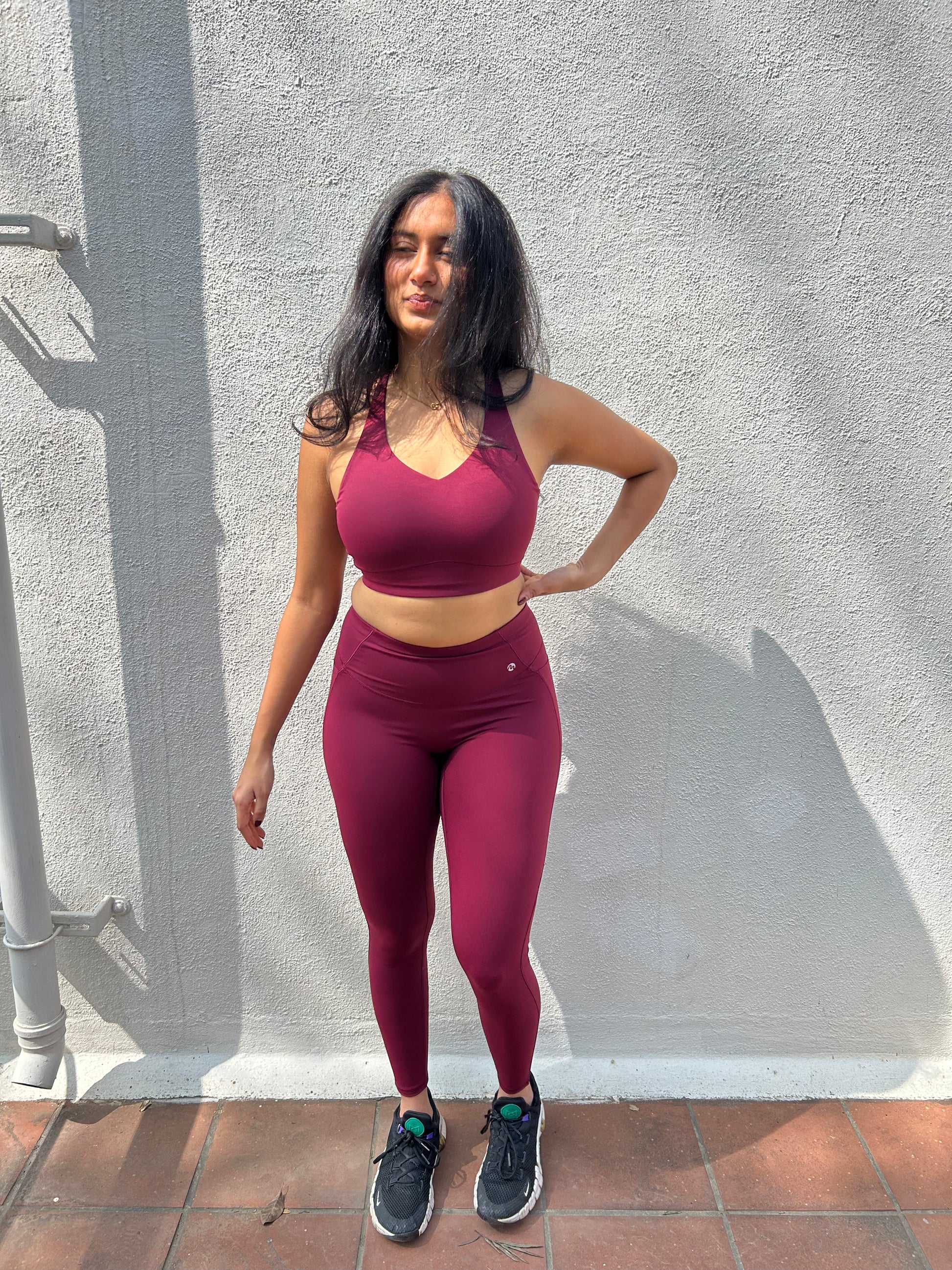 Origins Leggings Rich Wine - Moodstr